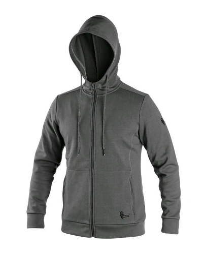 Mikina pánská HARRISON, šedo-černá