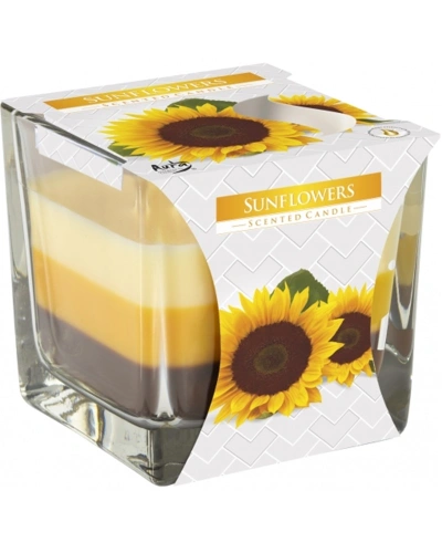 Svíce vonná tříbarevná ve skle, 170g, slunečnice.jpg Svíce vonná tříbarevná ve skle, 170g, slunečnice.jpg