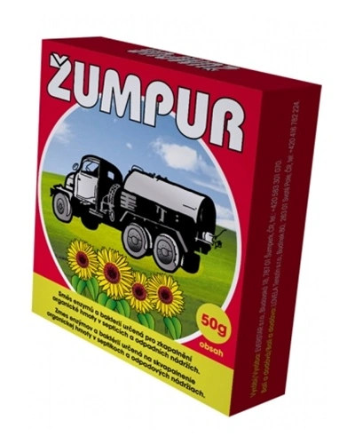 ŽUMPUR, aktivátor septiků, 50g (9794) ŽUMPUR, aktivátor septiků, 50g (9794)