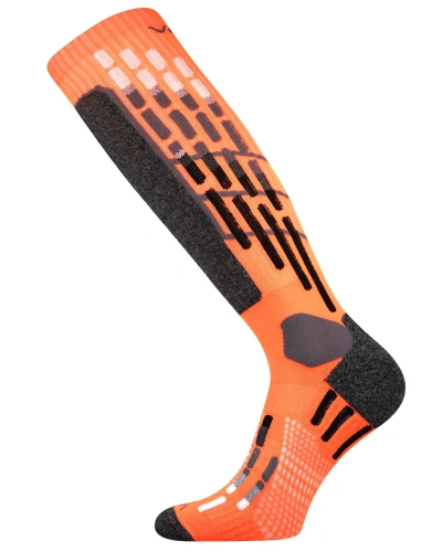Podkolenky kompresní Vxpres , neon oranžová