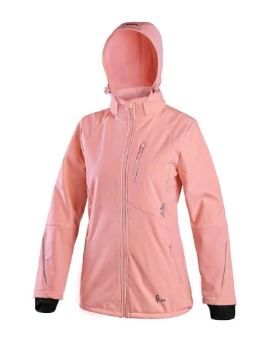 Bunda dámská softshellová NEVADA, meruňková Bunda dámská softshellová NEVADA, meruňková