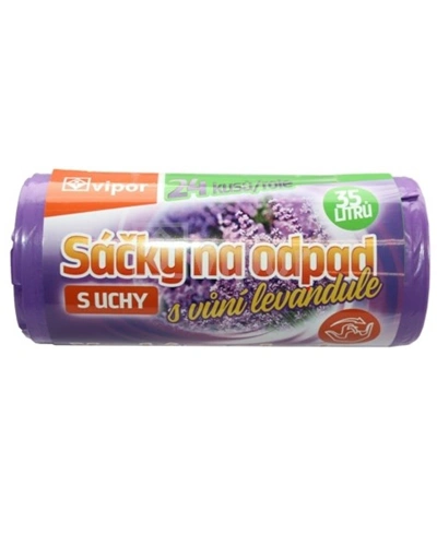 Sáček do koše LDPE 35l s uchy, s vůní levandule, 49x66cm.jpg Sáček do koše LDPE 35l s uchy, s vůní levandule, 49x66cm.jpg