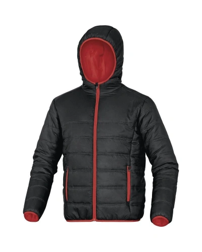 Bunda pánská DOON prošívaná, černo-červená