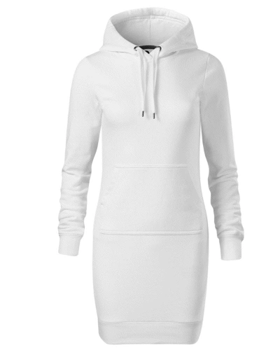 Šaty dámské SNAP 419  - bílá