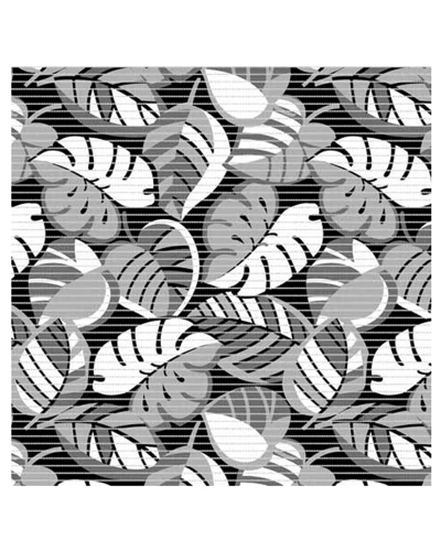 Rohož koupelnová dekomarin, šíře 65cm, černý vzor.jpg