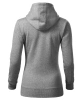 Mikina dámská CAPE 414 - tm. šedý melír Mikina dámská CAPE 414 - tm. šedý melír