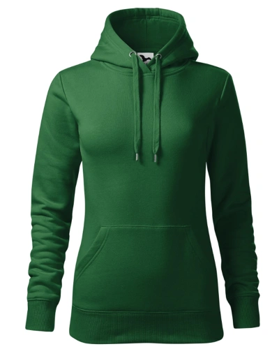 Mikina dámská CAPE 414 - lahvově zelená