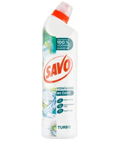Savo, WC čistič, 700ml, Turbo.jpg Savo, WC čistič, 700ml, Turbo.jpg