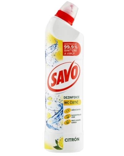 Savo, WC čistič, 700ml, citron.jpg Savo, WC čistič, 700ml, citron.jpg