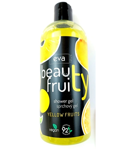 Eva Natura, spechový gel, Yellow Fruits, 400ml.jpg Eva Natura, spechový gel, Yellow Fruits, 400ml.jpg