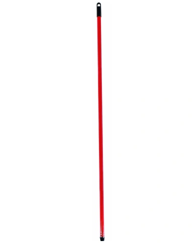 Hůl, kovová, závit, závěs, 130 cm, červená.jpg