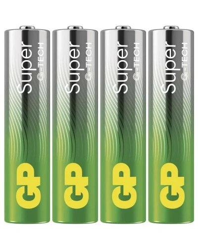 Baterie alkalická GP SUPER LR03 (AAA) 4 ks  2.jpg