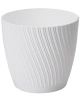 Květináč MIKA ECO s podmiskou plastový d15x14cm bílý.jpg Květináč MIKA ECO s podmiskou plastový d15x14cm bílý.jpg