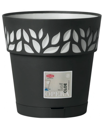 Květináč CLOE samozavlažovací plastový d20x19cm antracit.jpg