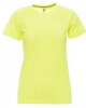 Tričko dámské Sunset lady, fluo žlutá.jpg
