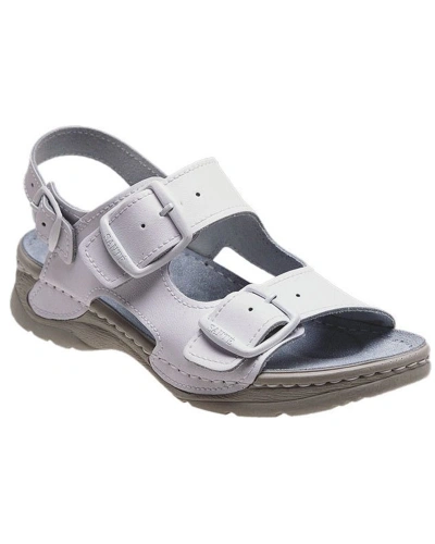 Obuv zdravotní sandál, dámská, patní pásek, D-5-10, bílá.jpg Obuv zdravotní sandál, dámská, patní pásek, D-5-10, bílá.jpg