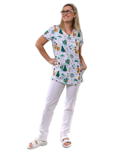 Dámské zdravotnické kalhoty Růžena Dámské zdravotnické kalhoty Růžena