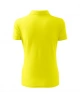 Dámská polokošile PIQUE POLO - citronová