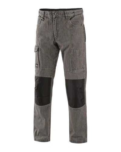 Kalhoty pánské JEANS NIMES III, šedo-černé Kalhoty pánské JEANS NIMES III, šedo-černé