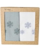 Utěrky s výšivkou, sněhové vločky, 50x70 cm, 2ks.jpg