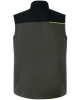 Bunda pánská softshell SOCCIA, 2v1, khaki-černá