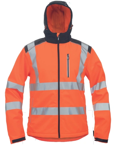 Bunda softshellová Knoxfield oranžová.jpg