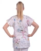 Dámská pracovní halena MAGDALÉNA, luční kvítí