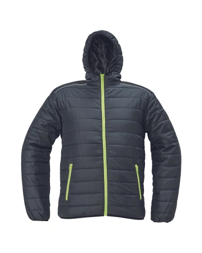 Bunda pánská zimní MAX VIVO LIGHT, černá/žlutá Bunda pánská zimní MAX VIVO LIGHT, černá/žlutá