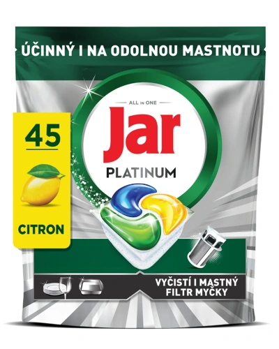 Jar, tablety do myčky nádobí, Platinum, 45ks.jpg Jar, tablety do myčky nádobí, Platinum, 45ks.jpg
