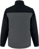 Bunda pánská softshell SOCCIA, 2v1, šedá-černá