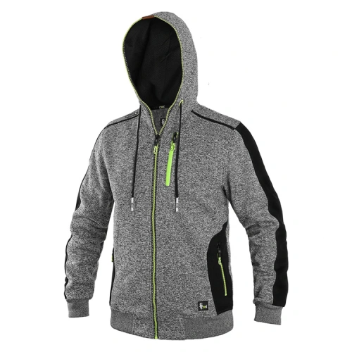 Pánská bunda INDIANA šedo-černo-žlutá Pánská bunda INDIANA šedo-černo-žlutá