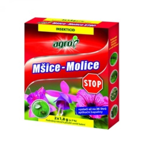Přípravek STOP MŠICE MOLICE 2 x 1,8 g Přípravek STOP MŠICE MOLICE 2 x 1,8 g