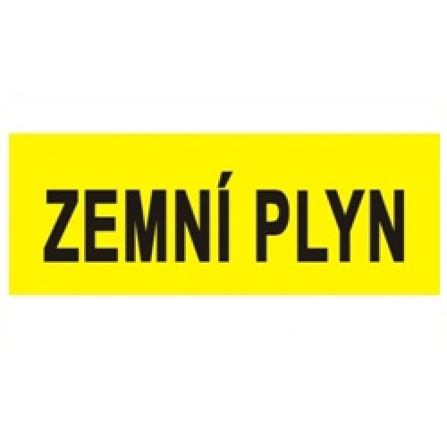 Bezpečnostní tabulka ZEMNÍ PLYN Bezpečnostní tabulka ZEMNÍ PLYN