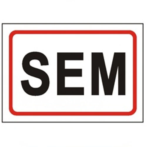 Bezpečnostní tabulka SEM Bezpečnostní tabulka SEM