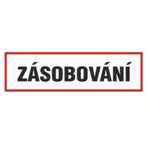 Bezpečnostní tabulka ZÁSOBOVÁNÍ Bezpečnostní tabulka ZÁSOBOVÁNÍ