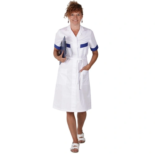 Zdravotnické šaty XANDRA - bílé Zdravotnické šaty XANDRA - bílé