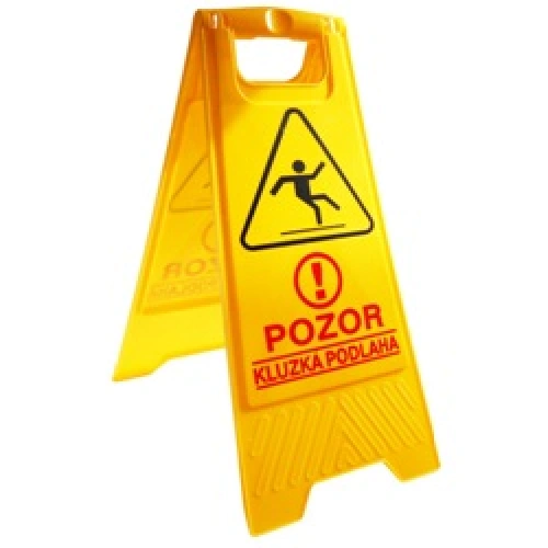 Výstražná cedule - Pozor kluzká podlaha .jpg Výstražná cedule - Pozor kluzká podlaha .jpg