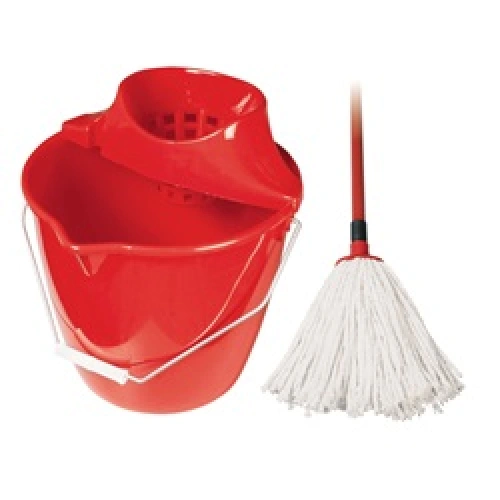 Úklidová souprava, bavlněný mop 160g Úklidová souprava, bavlněný mop 160g