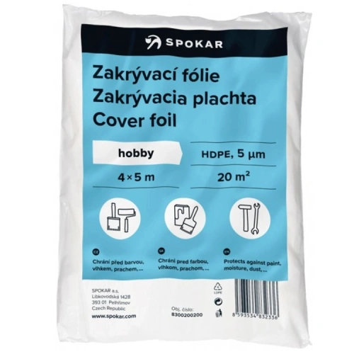 Zakrývací folie HDPE 5my.jpg Zakrývací folie HDPE 5my.jpg