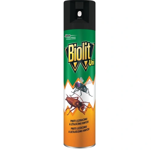 Spray na lezoucí a létající hmyz BIOLIT UNI 400 ml.jpg Spray na lezoucí a létající hmyz BIOLIT UNI 400 ml.jpg