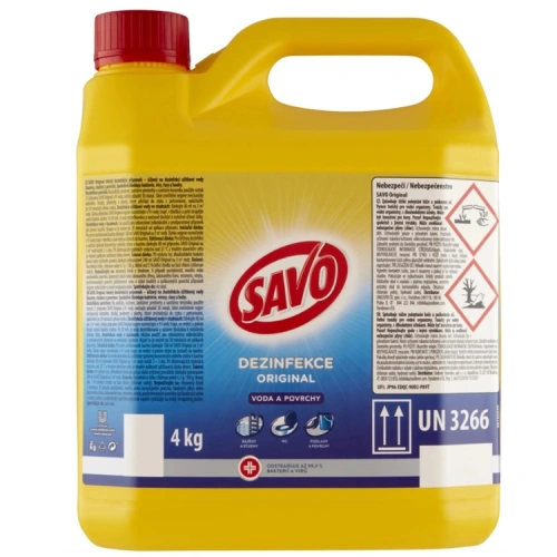 Dezinfekční prostředek Savo Original 4 l.jpg Dezinfekční prostředek Savo Original 4 l.jpg