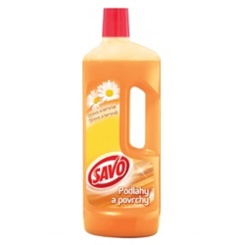 Prostředek na podlahy a povrchy SAVO na dřevo a laminát 750 ml Prostředek na podlahy a povrchy SAVO na dřevo a laminát 750 ml