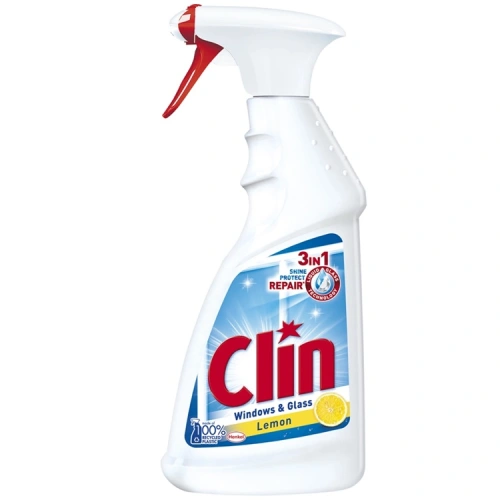 Clin, čistič na okna s alkoholem, 500ml, s rozprašovačem.jpg Clin, čistič na okna s alkoholem, 500ml, s rozprašovačem.jpg