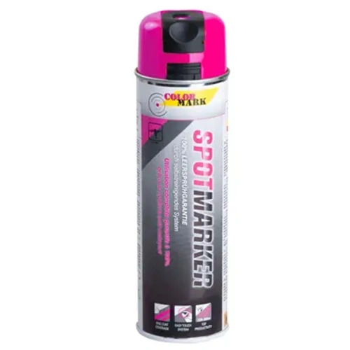 Sprej Spotmarker značkovací fluorescenční růžový 500 ml.jpg Sprej Spotmarker značkovací fluorescenční růžový 500 ml.jpg