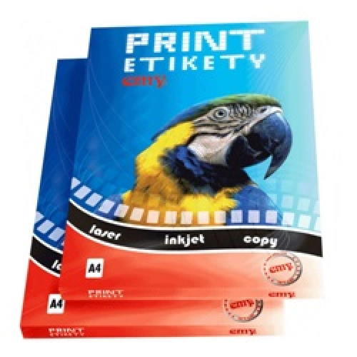 Etiketa PRINT 105 x 42,4 mm zelená Etiketa PRINT 105 x 42,4 mm zelená