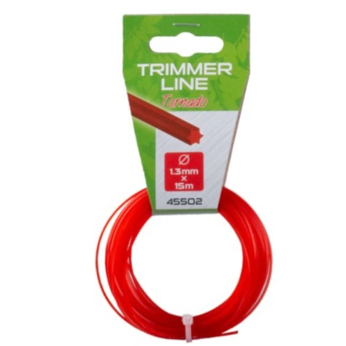 Žací struna hvězda 1,3mm x 15m.jpg Žací struna hvězda 1,3mm x 15m.jpg