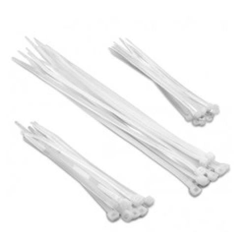 Vázací pásky bílé 50ks v balení Vázací pásky bílé 50ks v balení