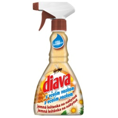 DIAVA leštěnka na nábytek s včelím voskem 330 ml