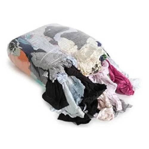 Použitý textil barevný páraný Použitý textil barevný páraný