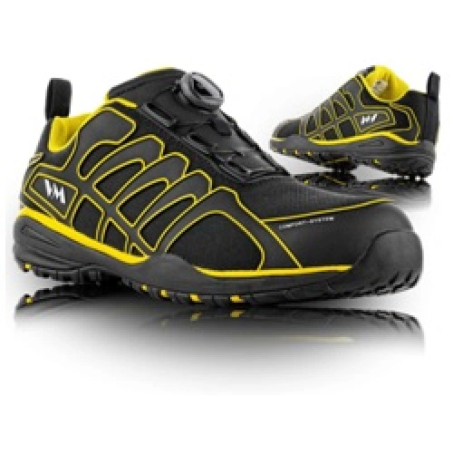 Obuv polobotka PHILADELPHIA textilní černo/žlutá Obuv polobotka PHILADELPHIA textilní černo/žlutá